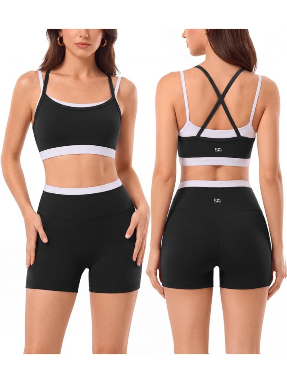Stylish 2-Piece Women's Workout Set - Pilates & Gym Activewear Outfit